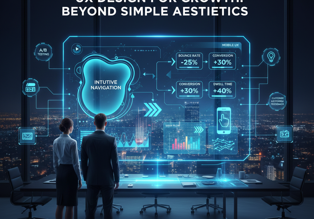 UX Design for Growth: Beyond Simple Aesthetics